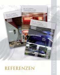 Bau von Locations, Messeständen & Läden